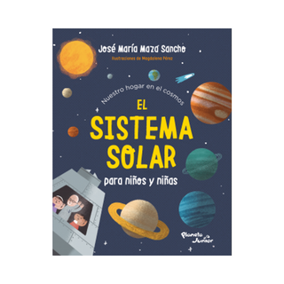 Portada del libro El Sistema Solar para niños y niñas