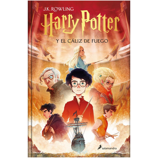 Portada del libro HARRY POTTER Y EL CALIZ DE FUEGO