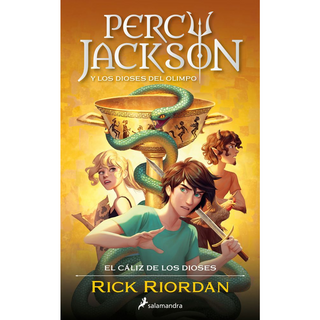 Portada del libro PERCY JACKSON Y EL CALIZ DE LOS DIOSES