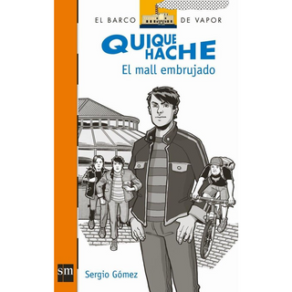 Portada del libro Quique Hache. El mall embrujado