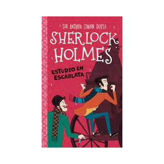 Portada del libro SHERLOCK HOLMES : ESTUDIO EN ESCARLATA
