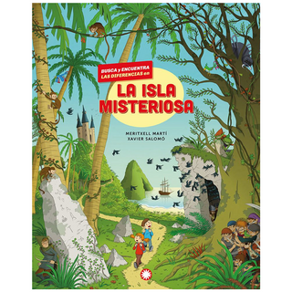 Portada del libro BUSCA Y ENCUENTRA LAS DIFERENCIAS EN LA ISLA MISTERIOSA