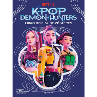 Portada del libro KPOP DEMON HUNTERS LIBRO OFICIAL DE POST