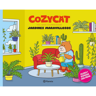 Portada del libro Cozy Cat 5. Jardines maravillosos