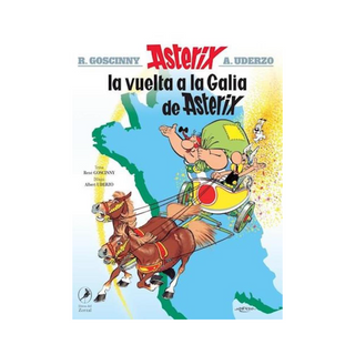 Portada del libro LA VUELTA A LA GALIA DE ASTERIX