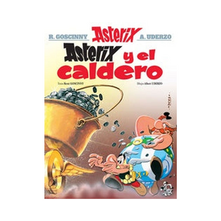 Portada del libro ASTERIX Y EL CALDERO (ASTERIX 13)