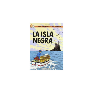 Portada del libro TINTIN LA ISLA NEGRA
