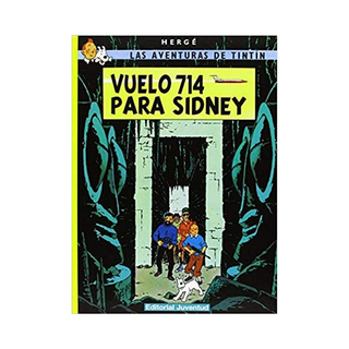 Portada del libro TINTIN VUELO 714 PARA SIDNEY