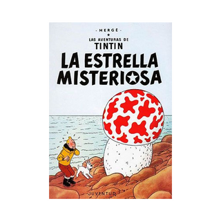 Portada del libro TINTIN LA ESTRELLA MISTERIOSA