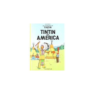 Portada del libro TINTIN EN AMERICA