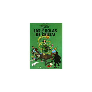 Portada del libro TINTIN LAS  7 BOLAS DE CRISTAL