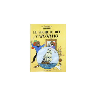 Portada del libro TINTIN EL SECRETO DEL UNICORNIO