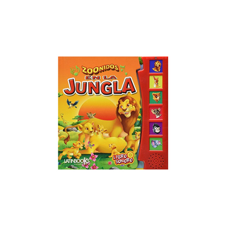 Portada del libro ZOONIDOS EN LA JUNGLA