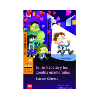 Portada del libro Julito Cabello y los zombis enamorados