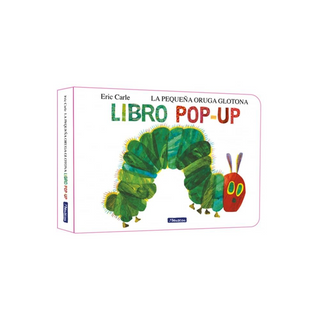 Portada del libro PEQUEÑA ORUGA GLOTONA, LA (POP UP)