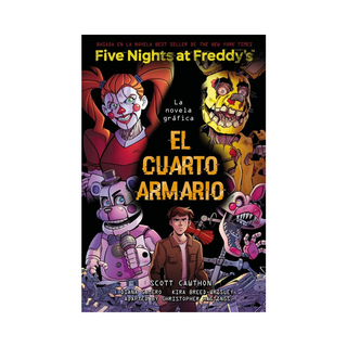 Portada del libro FNAF 3 NOVELA GRAFICA. EL CUARTO ARMARIO