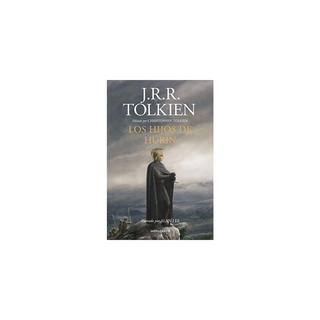 Portada del libro Los Hijos de Húrin. Ilustrado por Alan Lee