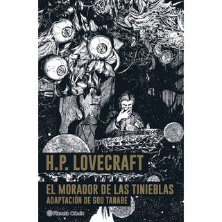 Portada del libro El morador de las tinieblas- Lovecraft