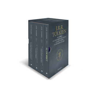 Portada del libro Estuche Tolkien (El hobbit + Sr de los Anillos)