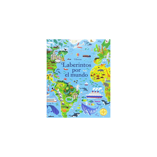 Portada del libro laberintos divertidos - LABERINTOS POR EL MUNDO