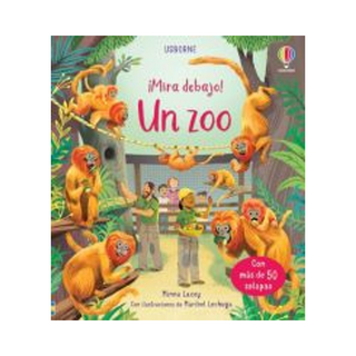 Portada del libro mira debajo - UN ZOO