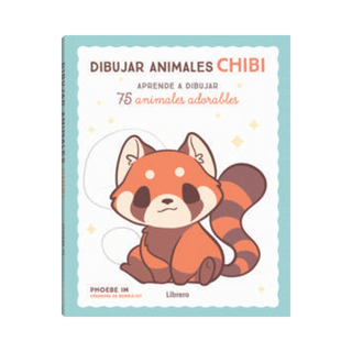 Portada del libro DIBUJAR ANIMALES CHIBI. 75 animales adorables