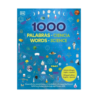 Portada del libro 1000 PALABRAS CIENCIA (ED.BILINGÜE)