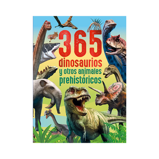 Portada del libro 365 ANIMALES PREHISTORICOS