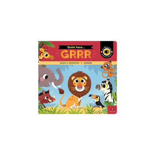 Portada del libro QUIEN HACE GRRR (libro de sonidos)