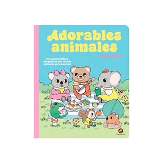 Portada del libro ADORABLES ANIMALES (Lulu Mayo)