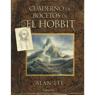 Portada del libro Cuaderno de bocetos de El Hobbit