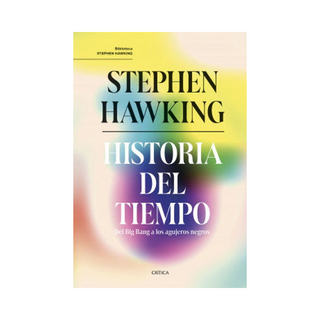 Portada del libro Historia del tiempo de Stephen Hawking