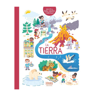 Portada del libro biblioteca para mentes curiosas - TIERRA, LA de Benoist. Cécile