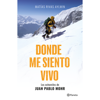Portada del libro Donde me siento vivo de Rivas Matías