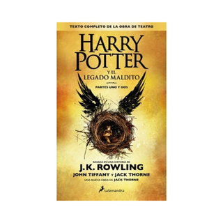 Portada del libro HP8-LEGADO MALDITO de J. K. Rowling