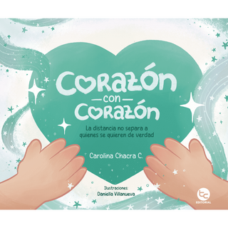 Portada del libro Corazón con corazón de Carolina Chacra