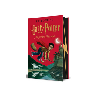 Portada del libro HP1 PIEDRA FILOSOFAL CANTOS PINTADOS de J. K. Rowling