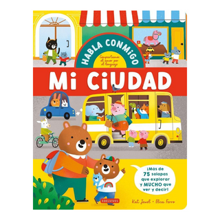 Portada del libro habla conmigo - MI CIUDAD de Kat Jewel