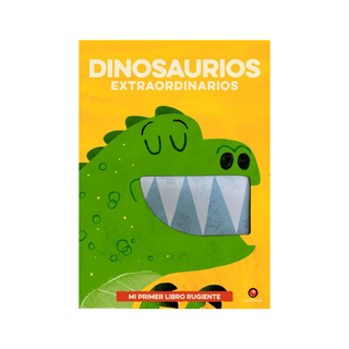 Portada del libro Mi primer libro rugiente... DINOSAURIOS EXTRAORDIN de DAVID CREIGHTON-PESTER