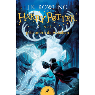 Portada del libro HP3-PRISIONERO DE AZKABAN de J. K. Rowling