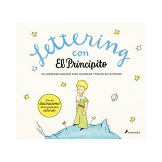 Portada del libro LETTERING PRINCIPITO de Saint-Exupéry, Antoine de