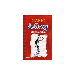 Portada del libro DIARIO DE GREG 1: UN RENACUAJO de Jeff Kinney