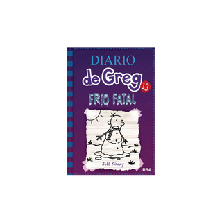 Portada del libro DIARIO DE GREG 13. FRIO FATAL de Jeff Kinney