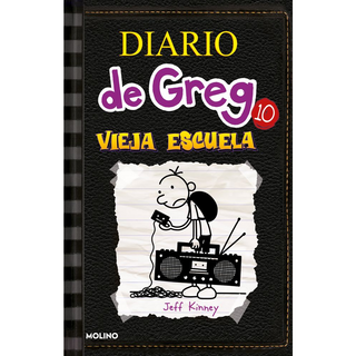 Portada del libro DIARIO DE GREG 10. VIEJA ESCUELA de Jeff Kinney