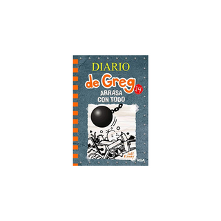 Portada del libro DIARIO DE GREG 14 (TD). ARRASA CON TODO de Jeff Kinney