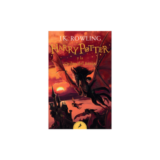 Portada del libro HP5-ORDEN DEL FENIX de J. K. Rowling