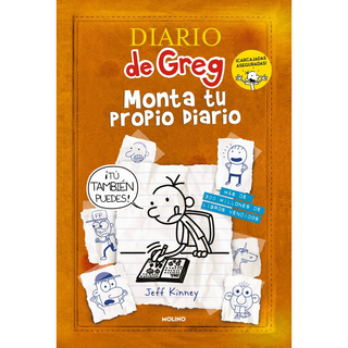 Portada del libro DIARIO DE GREG MONTA TU PR (PLACEHOLDER) de Jeff Kinney